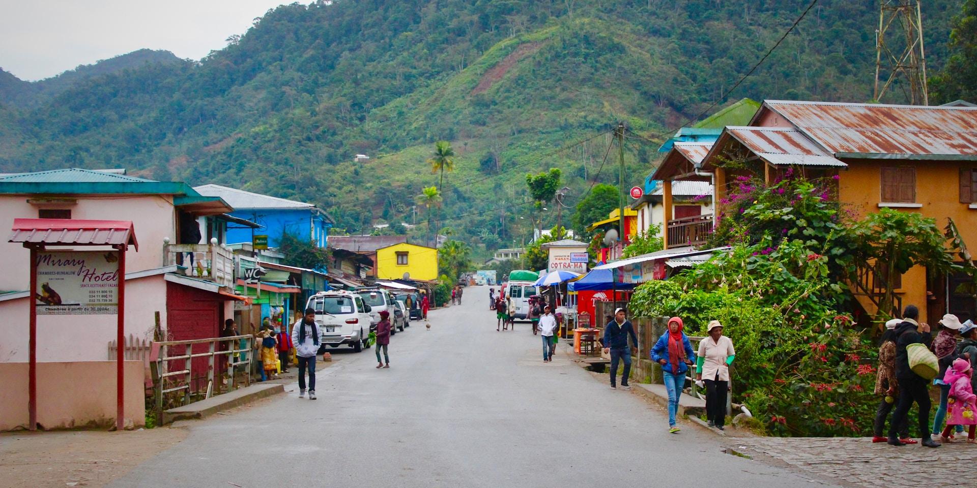 Driving in Madagascar